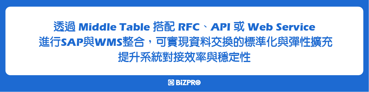 為何需要將SAP與WMS整合？